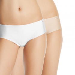 法國DIM-invisidims「輕薄無痕-超細纖維」系列平口褲2件組-膚白 BO4C15
