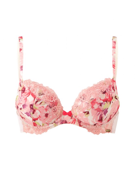 英國GOSSARD-Watercolour Roses 集中托高內衣
